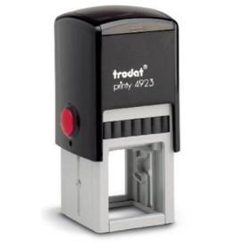 TIMBRO DI TESTO PRINTY 4923 NERO (69846)