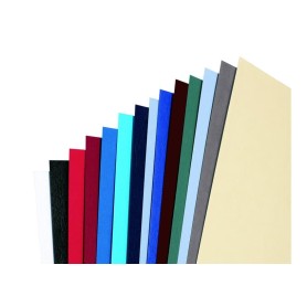 GBC Copertine rilegatura LeatherGrain 250 gsm bianche (100) (CE040070)
