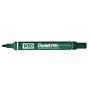 Pentel N 50 marcatore permanente Tipo di punta Verde 12 pz (N50-D)