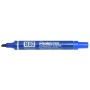 Pentel N 60 marcatore permanente Punta smussata Blu 12 pz (N60-C)
