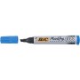 BIC Marking 2300 marcatore permanente Punta smussata Blu 12 pz (820925)