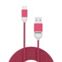 Celly PT-MC001-5P cavo USB 1,5 m USB 2.0 Micro-USB A USB A Rosa (PT-MC001-5P)