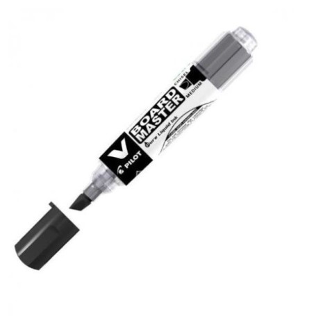 Pilot V Board Master evidenziatore 10 pz Punta smussata Nero (040150)
