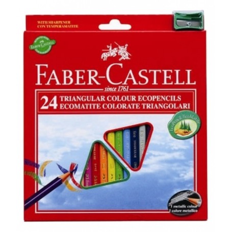 Faber-Castell 120524 pastello colorato 24 pz (120524)