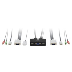 LevelOne KVM-0223 switch per keyboard-video-mouse (kvm) Nero (KVM-0223)