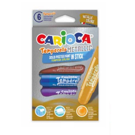 Carioca 42674 colore a tempera Solido Multi (42674)