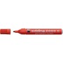 Edding 4-2000C 002 marcatore permanente Punta smussata Rosso 10 pz (E2000C002)