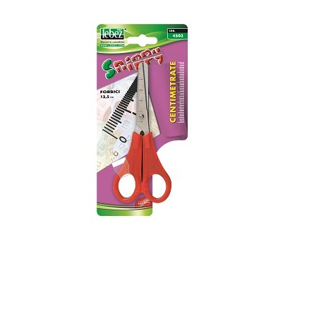 Lebez 4503 forbici da cancelleria Forbici per attività manuali Taglio a zig zag Rosso (4503)