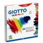 FILA Astuccio 24 Pastelli Giotto Olio Mega - Diametro 11Mm (293100)