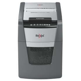 Rexel Optimum AutoFeed+ 100X distruggi documenti Triturazione incrociata 55 dB 22 cm Nero, Grigio (2020100XEU)