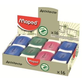 Maped Architecte gomma per cancellare Bianco 16 pz (511010)