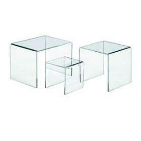 Lebez 7062 carrello e supporto multimediale Trasparente (7062)