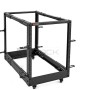 RACK OPEN FRAME 12U NERO (WPN-ROS-126X-B)