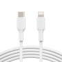 Belkin CAVO PVC DA USB-C A LIGHTNING 1M (CAA003BT1MWH)