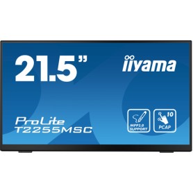 iiyama ProLite T2255MSC-B1 Monitor PC 54,6 cm (21.5") 1920 x 1080 Pixel Full HD LCD Touch screen Nero (T2255MSC-B1)