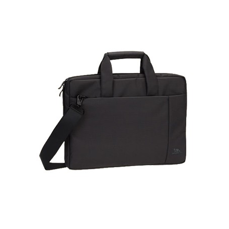 Rivacase 8221 borsa per notebook 33,8 cm (13.3") Valigetta ventiquattrore Nero (8221BLACK) (6901801082216)