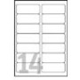 Avery White Heavy Duty Labels - Laser - L7063 Bianco (L7063-20)