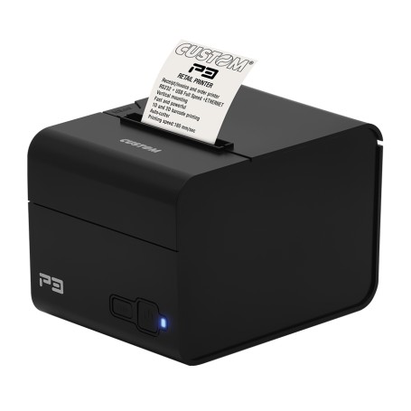 CUSTOM P3X 203 x 203 DPI Cablato Termico Stampante POS (911MH020100733)