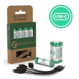 BATTERIES AA 2550MWH - 4 PACK (ESRB2-01-04R)