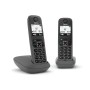 Gigaset AS490 Duo Telefono analogico/DECT Identificatore di chiamata Nero (L36852H2810K133)