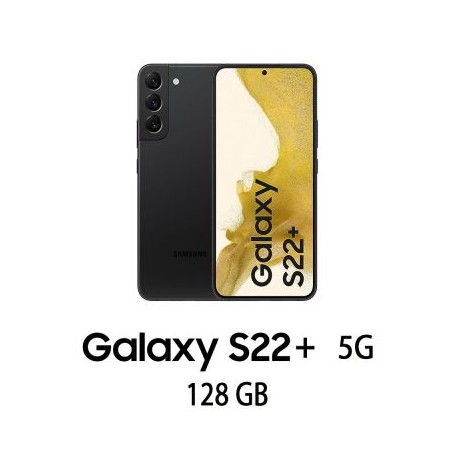 SAMSUNG GALAXY S22+ 5G 128GB PHANTOM BLACK/2Y (008720PCR-EU)
