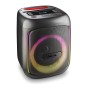 NGS ALTOPARLANTE PORTATILE  80W, AUTONOMIA 10H, LED, INGRESSO BT,TWS,USB,TF,AUX CON INGR MICR, NERO (WILDSWAGGO)