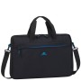 Rivacase 8037 borsa per notebook 39,6 cm (15.6") Valigetta ventiquattrore Nero (8037BK) (4260403572962)