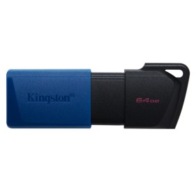 Kingston Technology DataTraveler Exodia M unità flash USB 64 GB USB tipo A 3.2 Gen 1 (3.1 Gen 1) Nero, Blu (DTXM/64GB)
