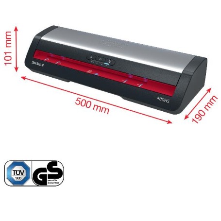 PLASTIFICATRICE 480HS A3 NERA (4410072EU)