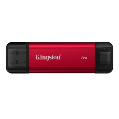 Kingston Technology 1TB Dual USB-A/C Portable SSD, Up to 1050MB/s USB 3.2 Gen 2 (SPSD/1TB)