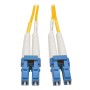 Tripp Lite N370-03M cavo InfiniBand e in fibra ottica 3 m LC OFNR Blu, Bianco, Giallo