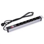 VALUE 19.99.1633 prolunghe e multiple 1,8 m 7 presa(e) AC Interno Nero