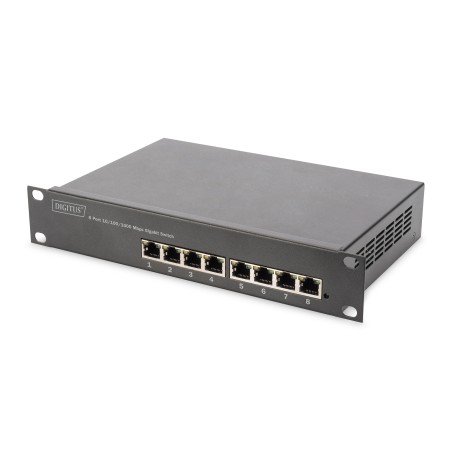Digitus DN-95331 switch di rete L2+ Gigabit Ethernet (10/100/1000) Supporto Power over Ethernet (PoE) Nero (DN-95331)