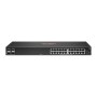 Hewlett Packard Enterprise Aruba 6100 24G 4SFP+ Gestito L3 Gigabit Ethernet (10/100/1000) 1U Nero (JL678A)