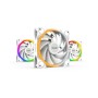 be quiet! Light Wings White | 120mm PWM high-speed Triple-Pack Case per computer Ventilatore 12 cm Bianco 3 pz (BL101)