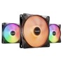 be quiet! LIGHT WINGS LX 120mm PWM High Speed 3-Pack Black Case per computer Ventilatore 12 cm Nero 3 pz (BL124)
