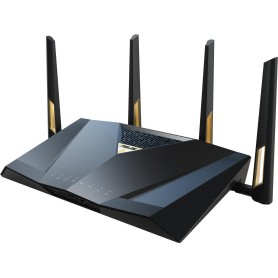 ASUS RT-BE88U router wireless 10 Gigabit Ethernet Dual-band (2.4 GHz/5 GHz) Nero, Grigio (90IG08V0-MO3N0V)