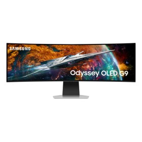 Samsung G95SC Monitor PC 124,5 cm (49") 5120 x 1440 Pixel Dual QHD OLED Argento (LS49CG954SUXEN)