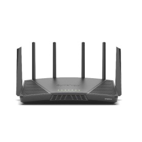 Synology RT6600ax Router WiFi6 1xWAN 3xGbE 1x2.5Gb router wireless Banda tripla (2.4 GHz/5 GHz/5 GHz) Nero