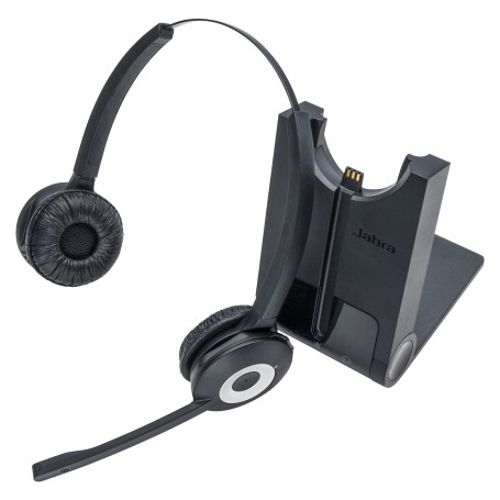 Jabra Pro 920 Duo Auricolare Wireless A Padiglione Ufficio Nero (920-29-508-101)