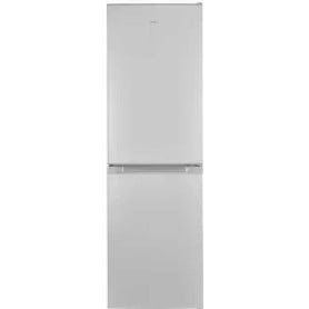 Frigorifero-congelatore a libera installazione Exquisit KGC195-65-NF-330E, larghezza 48,5 cm, 193 L, NoFrost, argento