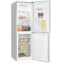 Frigorifero-congelatore a libera installazione Exquisit KGC195-65-NF-330E, larghezza 48,5 cm, 193 L, NoFrost, argento