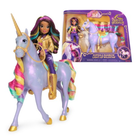 Unicorn Academy Sophia & Rainbow Light-up Wildstar (6071553)