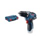 Bosch GSR 12V-35 1750 Giri/min Senza chiave 750 g Nero, Turchese (06019H8001)