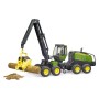 John Deere 1270G Harvester (grn/schwarz, Inkl. Baumstamm) (02135)