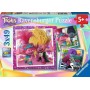 Kinderpuzzle Trolls 3 (3x 49 Teile) (05713)