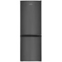 Frigorifero-congelatore a libera installazione Exquisit KGC232-60-E-040C, larghezza 49,5 cm, 173 L, aspetto acciaio inox