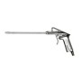 Ausblaspistole, lang mit Stecknippel (silber) (4133102)