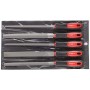 red Feilensatz, 5-teilig (rot/schwarz) (R93000005)