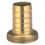 Messing-Schlauchverschraubung  G 3/4"-AG (1-teilig, fr 1/2"-Schluche) (07146-20)